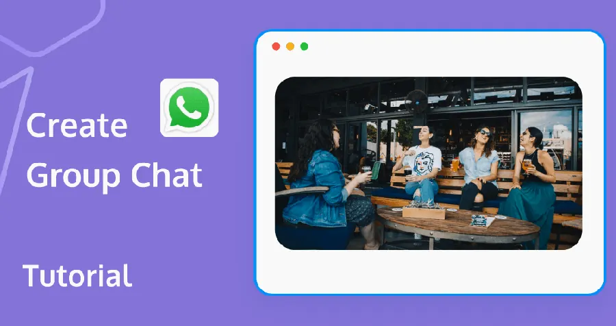 WhatsApp 群投票与互动功能示意图