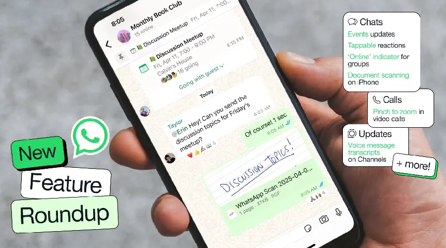 WhatsApp 深色模式与界面设置