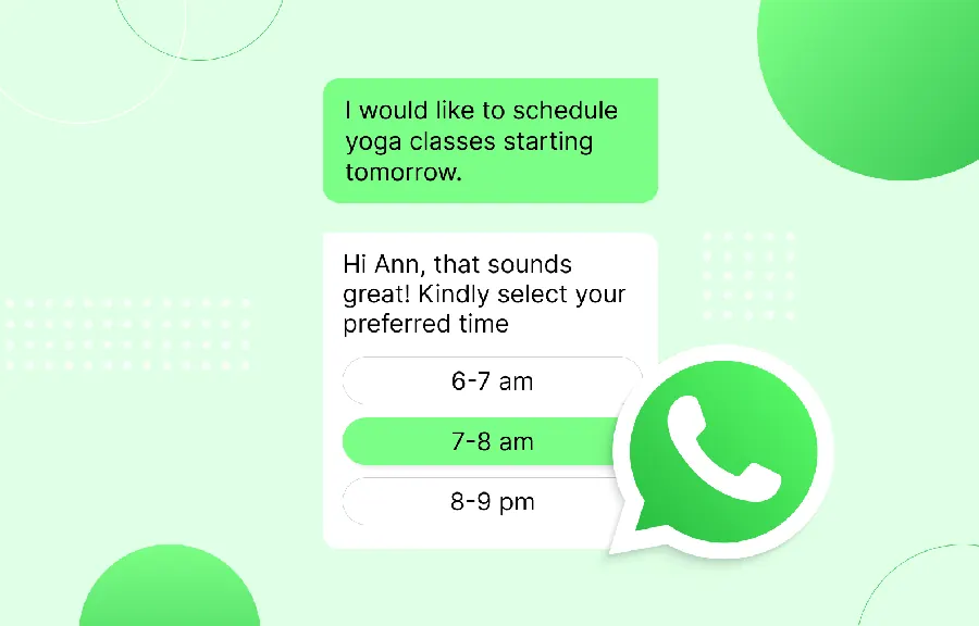 WhatsApp 视频通话背景与特效示意图